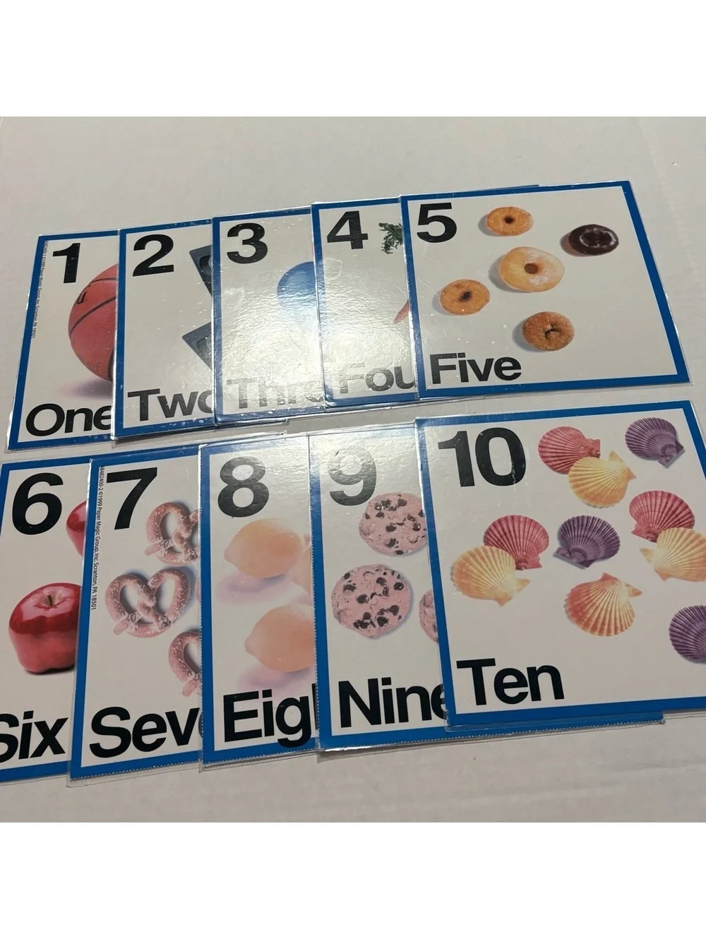 Educational Number Sign set 1-10